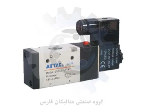 متالیکان فارس-سلونوئید ولو (شیر برقی) AIRTAC سری 3V300 (3.2 way)